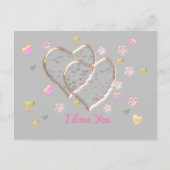 Ik hou van je...meer dan wat dan ook . briefkaart (Voorkant)