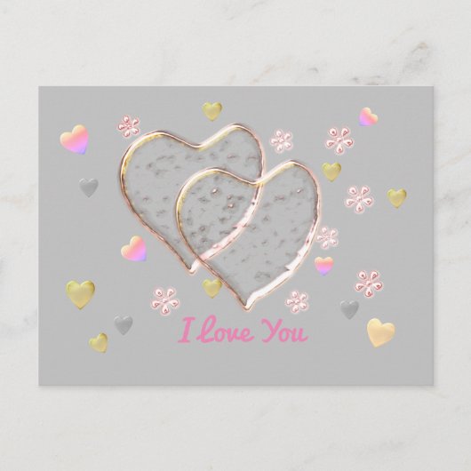 Ik hou van je...meer dan wat dan ook . briefkaart (Voorkant)