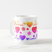 Ik hou van je...meer dan wat dan ook . koffiemok (Voorkant links)