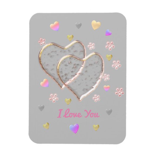 Ik hou van je...meer dan wat dan ook . magneet (Verticaal)