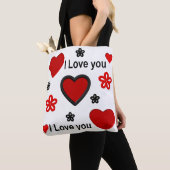 Ik hou van je...meer dan wat dan ook . tote bag (Dichtbij)