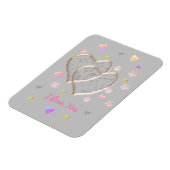 Ik hou van je... meer dan woorden kunnen zeggen. magneet (Linkerzijde)