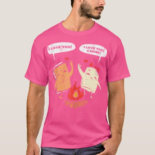 Ik hou van je meer grappige camping paar camper Ma T-shirt (Voorkant)