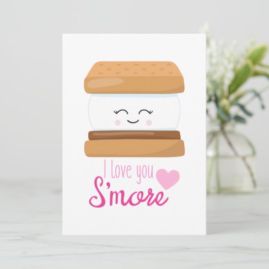 Ik hou van je meer kaart (Staand voorkant)