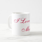 Ik hou van je meer Mok (Voorkant links)