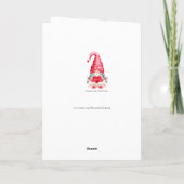 Ik hou van je meisje koestert wat Valentijn Kaart (Achterkant)