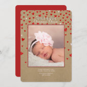 Ik hou van je met al mijn hartfoto's. aankondiging (Voorkant / Achterkant)