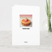 Ik hou van je met al mijn kont vriendje verjaardag kaart (Achterkant)