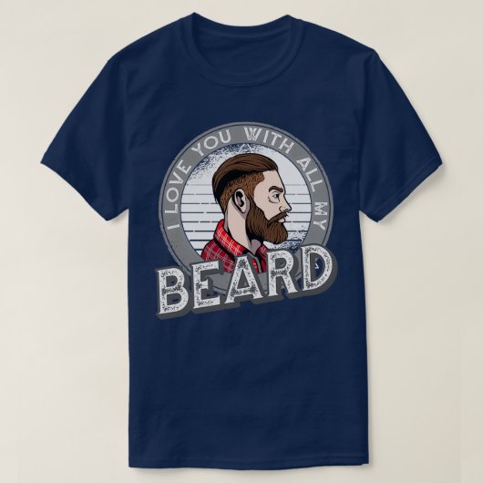 Ik hou van je met al m'n bizar. t-shirt (Design voorkant)