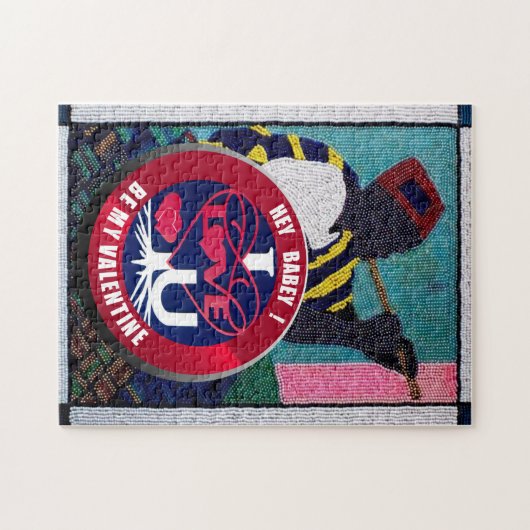 ...Ik hou van je met al m'n HARTJIGSAW Legpuzzel (Horizontaal)