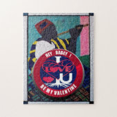 ...Ik hou van je met al m'n HARTJIGSAW Legpuzzel (Verticaal)