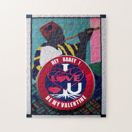 ...Ik hou van je met al m'n HARTJIGSAW Legpuzzel (Verticaal)