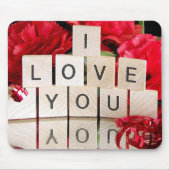 Ik hou van je met vreugde reflectie muismat (Voorkant)