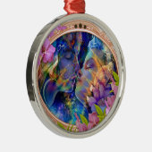 Ik hou van je metalen ornament (Rechts)