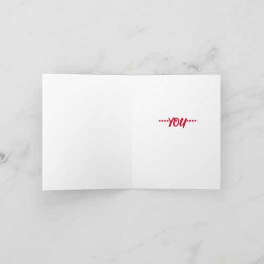 ** IK HOU VAN JE *** MIJN FAVORIETE VALENTIJN KAART (Binnen)