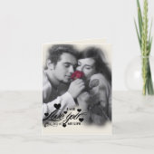 Ik hou van je mijn hele leven - Koppel met rode ro Kaart (Voorkant)