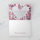 Ik hou van je, mijn lieve Valentijn met een mooi h Kaart (Binnen)