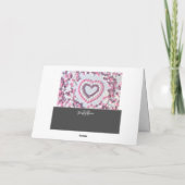 Ik hou van je mijn lieve Valentijn met een mooi mo Kaart (Achterkant)