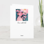 Ik hou van je, mijn wilde kind kaart (Achterkant)