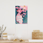 Ik hou van je, mijn wilde kind poster (Keuken)