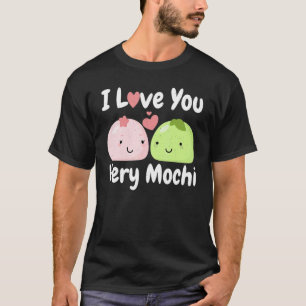 Ik hou van je Mochi Sorbet Popsicle Ice Cream T-shirt