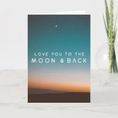 Ik hou van je.| Moderne ruimtevaart Kaart (Voorkant)