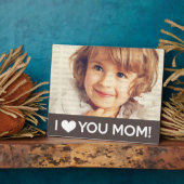 Ik hou van je moeder - Aangepaste foto Fotoplaat (Zijkant)