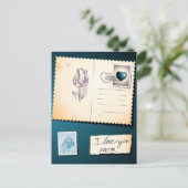 Ik hou van je moeder, briefkaart (Staand voorkant)