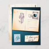 Ik hou van je moeder, briefkaart (Voorkant / Achterkant)