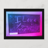 Ik hou van je moeder briefkaart (Voorkant)