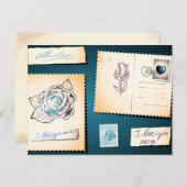 Ik hou van je moeder, briefkaart (Voorkant / Achterkant)