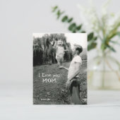 Ik hou van je moeder briefkaart (Staand voorkant)