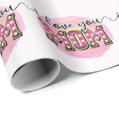 Ik hou van je moeder cadeaupapier (Rol Hoek)