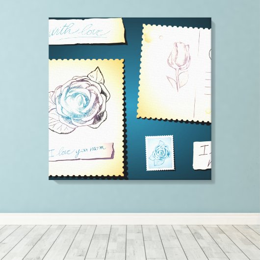 Ik hou van je moeder, canvas (Insitu (Houten vloer))