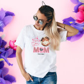 Ik hou van je moeder Foto Moederdag Gift T shirt