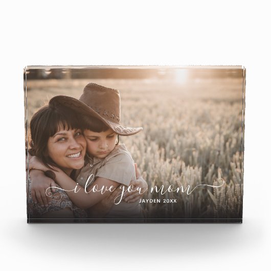 Ik hou van je moeder fotoblokken (Voorkant)