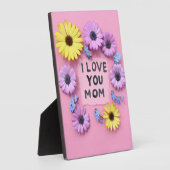 Ik hou van je moeder fotoplaat (Zijkant)