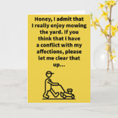 Ik hou van je moeder Jubileum/vogelkaart Kaart (Gele Bloem)