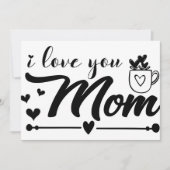 Ik hou van je moeder kaart (Voorkant)