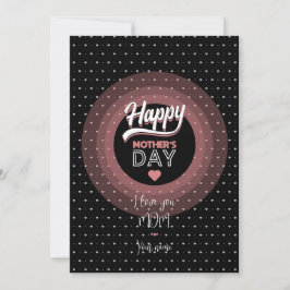 Ik hou van je moeder kaart