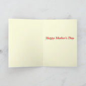 Ik hou van je moeder kaart (Binnen)