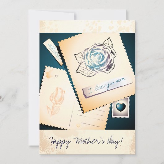 Ik hou van je moeder, kaart (Voorkant)