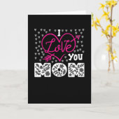 Ik hou van je moeder kaart (Gele Bloem)