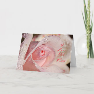 Ik hou van je moeder kaart