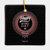 Ik hou van je moeder keramisch ornament (Voorkant)