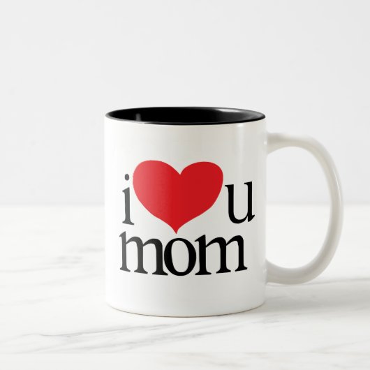 Ik hou van je moeder koffie mok (Rechts)