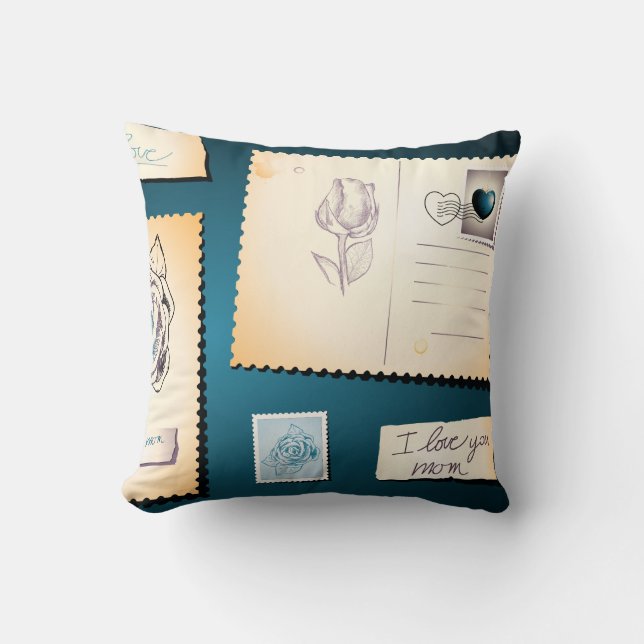 Ik hou van je moeder, kussen (Voorkant)