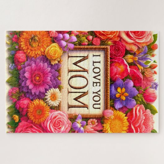 Ik hou van je moeder legpuzzel (Horizontaal)