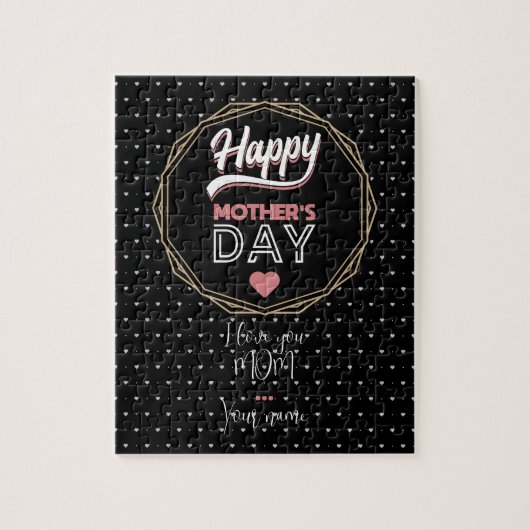 Ik hou van je moeder legpuzzel (Verticaal)