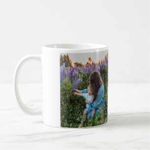 Ik hou van je moeder moederdag elegant voeg foto t koffiemok